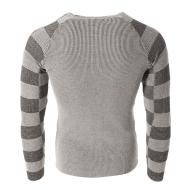 Pull Gris Homme Paname Brothers 2526 vue 2
