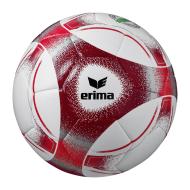 Ballon de Foot Blanc/Rouge Erima Hybrid Training 2.0 pas cher