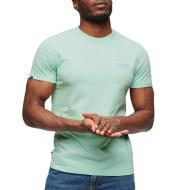 T-shirt Vert Homme Superdry Vintage LogoR6Ts pas cher