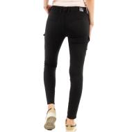Jean Slim Noir Femme Kaporal Exblac vue 2