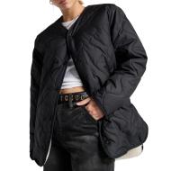 Blouson Noir Femme Converse Malden Liner