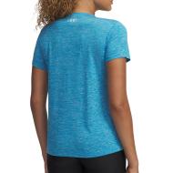 T-shirt de Sport Bleu Femme Under Armour Tech Twist vue 2