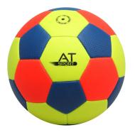 Ballon de Foot Orange/Jaune/Bleu Plage pas cher