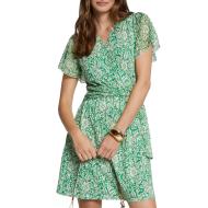 Robe Verte à Motifs Femme Robe Morgan Richie pas cher