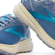 Chaussures de running Bleu Mixte Brooks Ghost 14 vue 7