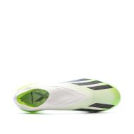 Chaussures de Foot Blanc/Jaune Adidas X Crazyfast.1 Ll SG vue 4
