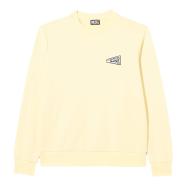 Sweat Jaune Homme Diesel Ginn Felpa pas cher