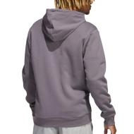 Sweat Violet Homme Adidas M Q4 Bl Fz Hd vue 2