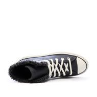 Baskets Noires Femme Converse Chuck Taylor All Star Lugged vue 4