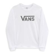 T-shirt Blanc Fille Vans Girl Flying pas cher