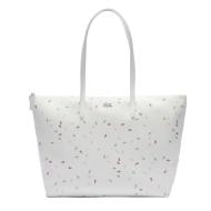 Sac à Main Blanc Femme Lacoste confetti pas cher