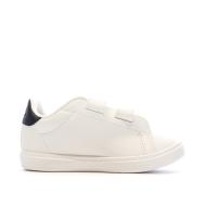 Baskets Blanches Garçon Bébé Le Coq Sportif Courtset Optical vue 2
