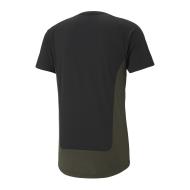 Manchester City T-shirt Noir Homme Puma Evostripe vue 2