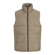 Doudoune sans manches Beige Homme Jack and Jones Paul pas cher