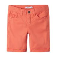 Short Orange Garçon Name It Silas Isak