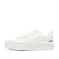 Baskets Blanches Fille Puma Mayze Shiny 384795