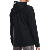Veste Coupe-Vent Noir Femme Under Armour Forefront Rain vue 2