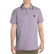 Polo Mauve Homme Timberland Oxford pas cher