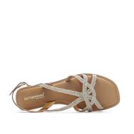 Sandales Dorées Femme Les Tropéziennes Chomy vue 4
