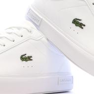 Baskets Blanches/Bleu Ado Lacoste Powercourt vue 7