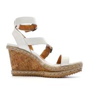 Weiße Keilsandalen für Frauen Chattawak Summer Camel Ansicht 2