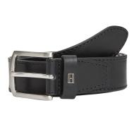 Ceinture Noire Homme Tommy Hilfiger Dentones pas cher