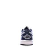 Air Jordan 1 Low Marine/Blanc Homme Nike vue 3