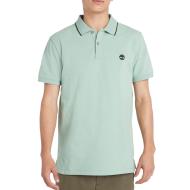 Polo Vert Clair Homme Timberland Oxford pas cher