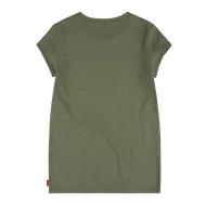 T-shirt Kaki Fille Levi's 4ED482 vue 2