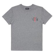 T-shirt Gris Garçon Diesel Tdiegos pas cher