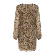 Robe Beige/Orange Femme Only Button vue 2