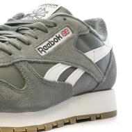Baskets Kaki Homme Reebok Classic Leather vue 7
