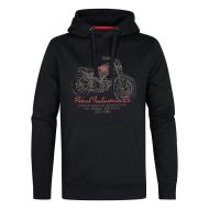 Sweat à Capuche Noir Homme Petrol Industries Hooded