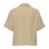 Chemise Beige Foncé Femme JDY Theis vue 2