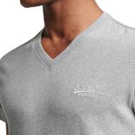 T-shirt Gris Homme Superdry M1011170A vue 2