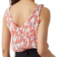Débardeur Rose/Blanc Femme Vero Moda Enny Singlet vue 2