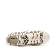 Baskets Beige/Gris Femme Converse Chuck Taylor All Star vue 4