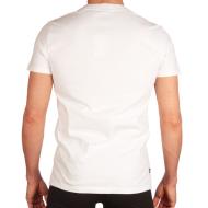 T-shirt Blanc Homme Superdry M1011170A vue 2