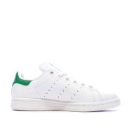 Stan Smith Blanc/Vert Mixte Adidas vue 2