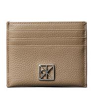 Étui Porte Carte Taupe Femme Calvin Klein Jeans Pebble pas cher