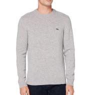 Pull Gris Homme Lacoste AH1988 pas cher