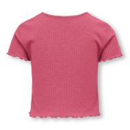 Pink T-shirt Girl Only Nella Photo of the Espace des Marques %store% store - view of %key%