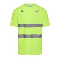 Maillot Jaune Homme Kappa Aylkarm pas cher
