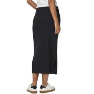 Jupe Midi Noir Femme Pieces Kylie vue 2