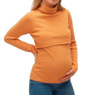 Pull de Grossesse Orange Femme Mamalicious Suniva pas cher