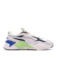 RS-X³ Baskets Blanc/Bleu/Vert Homme Puma vue 2