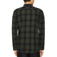 Chemise Noire/Kaki Homme Jack and Jones Chester vue 2