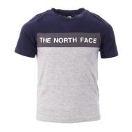 T-shirt Marine/Gris Garçon The North Face Kid Colour pas cher