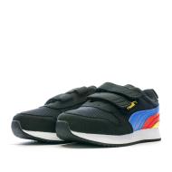 Baskets Noire/Rouge Garçon Puma R78 vue 6