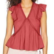 Top Rose foncé Femme Morgan Dera